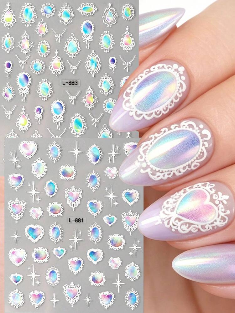 nail art metálica