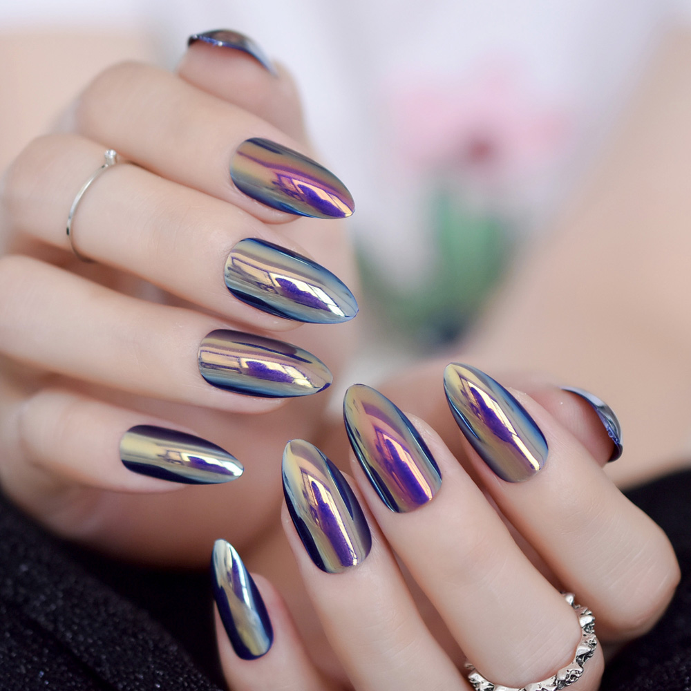 nail art metálica