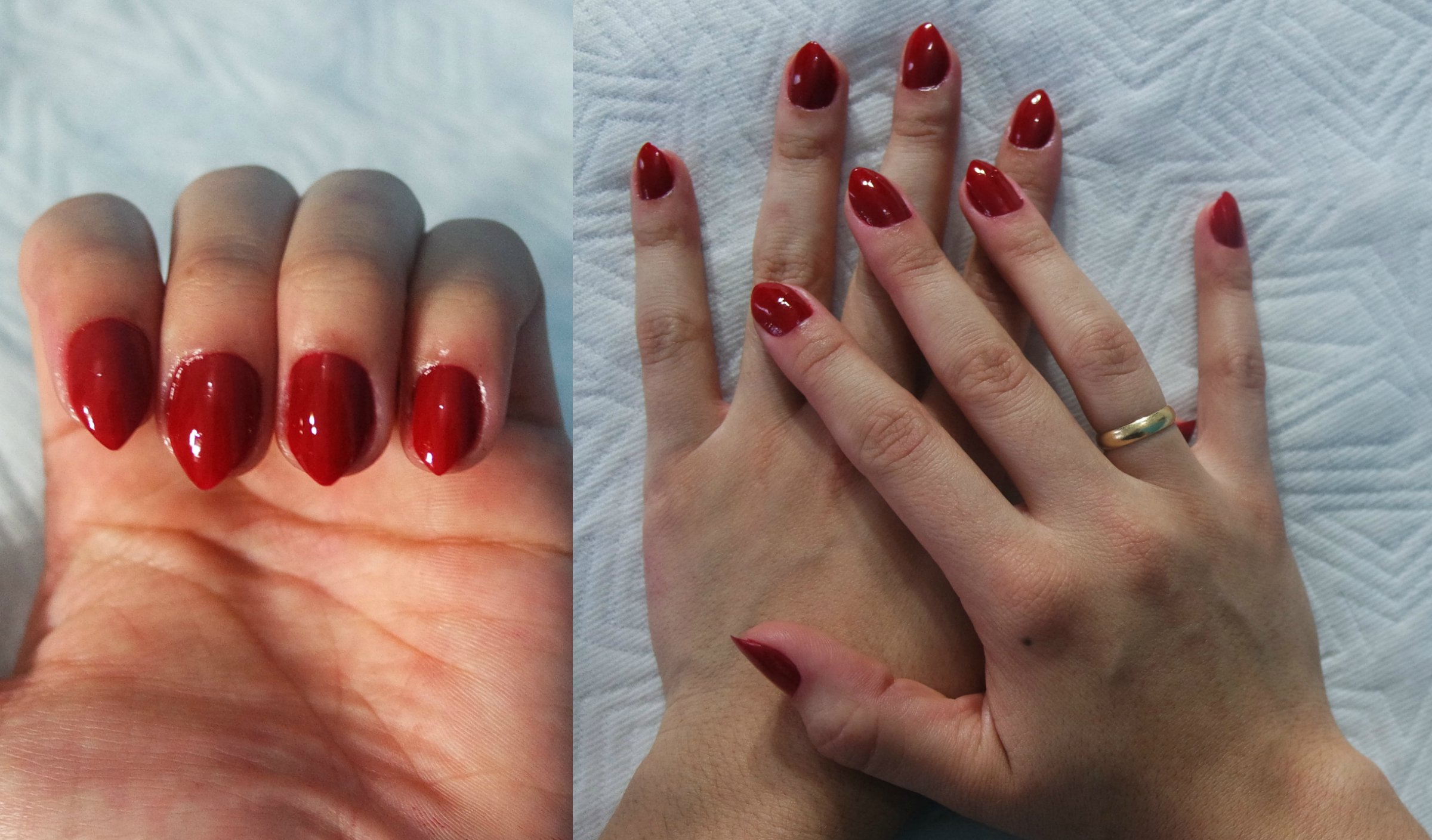 unha stiletto decorada