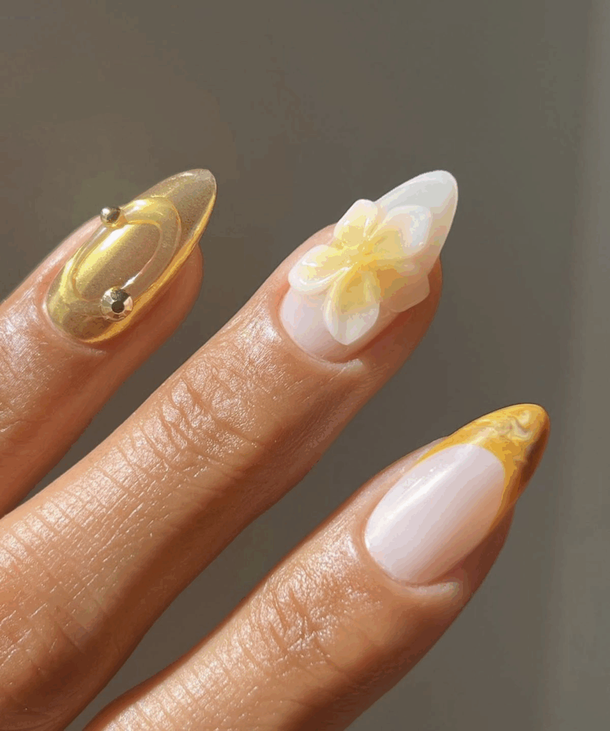 nail art 3d passo a passo
