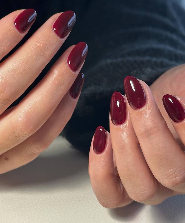 unhas curtas elegantes