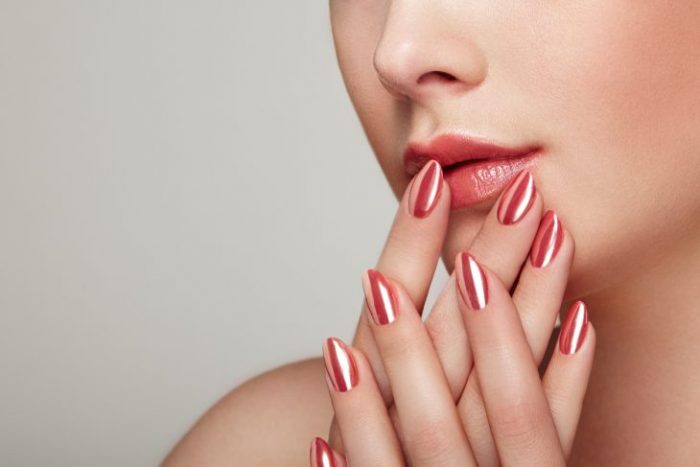 unhas de fibra de vidro realistas