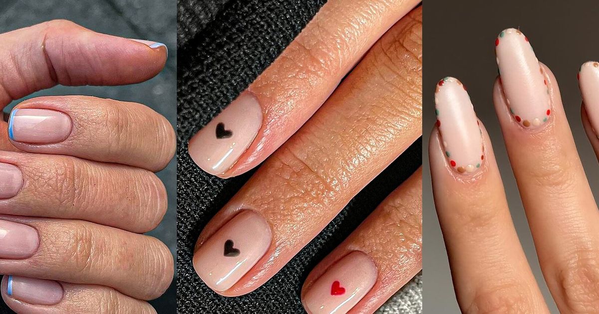 unhas de gel elegantes