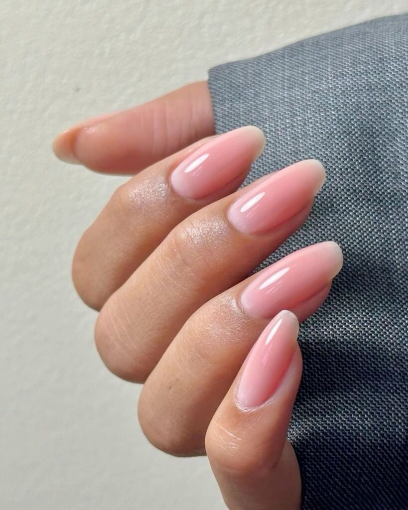 unhas de gel sofisticadas