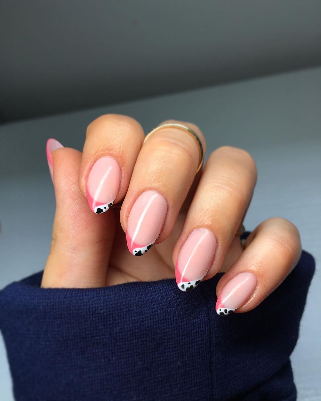 unha almond elegante