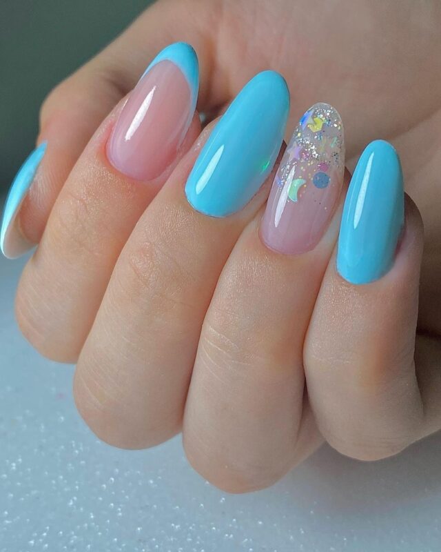 francesinha azul bebe