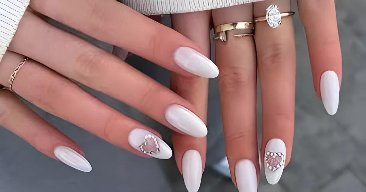 unhas gel pastel