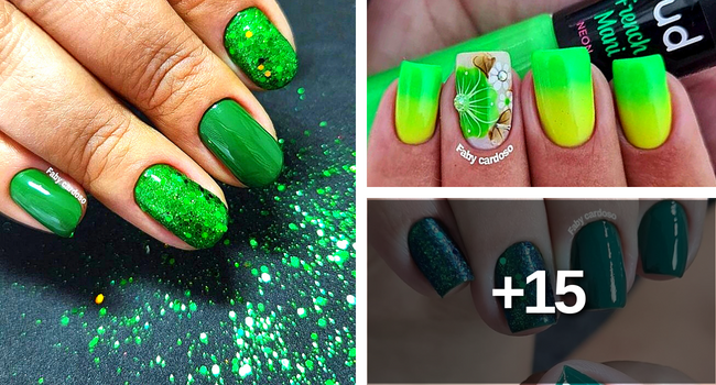 esmalte verde menta