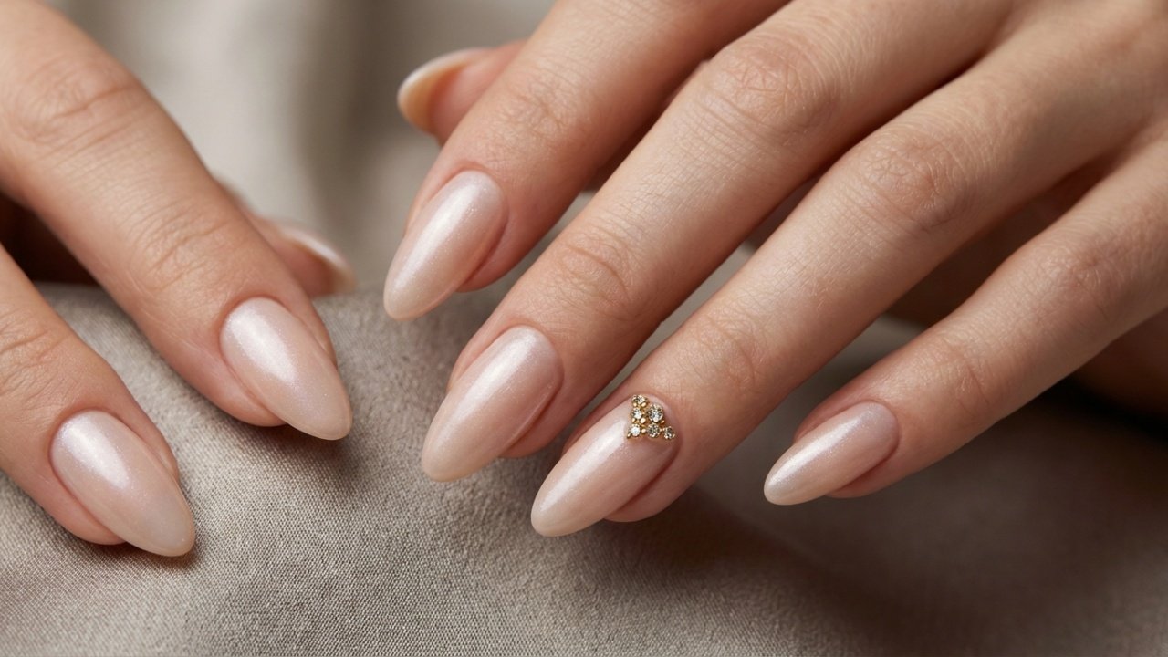 unhas de gel elegantes