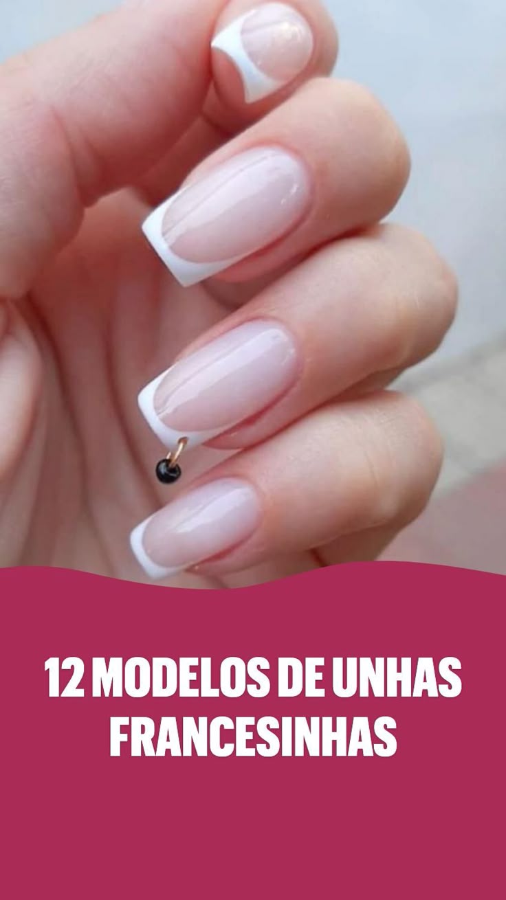 unhas francesas