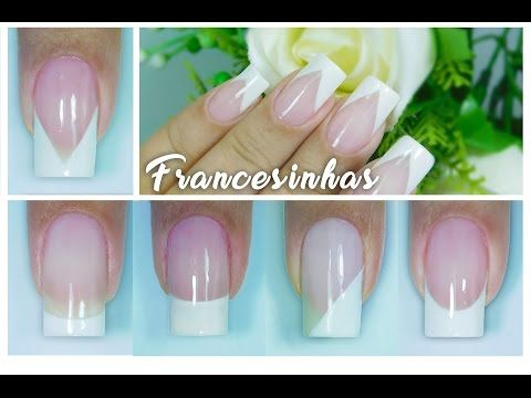 unhas francesas