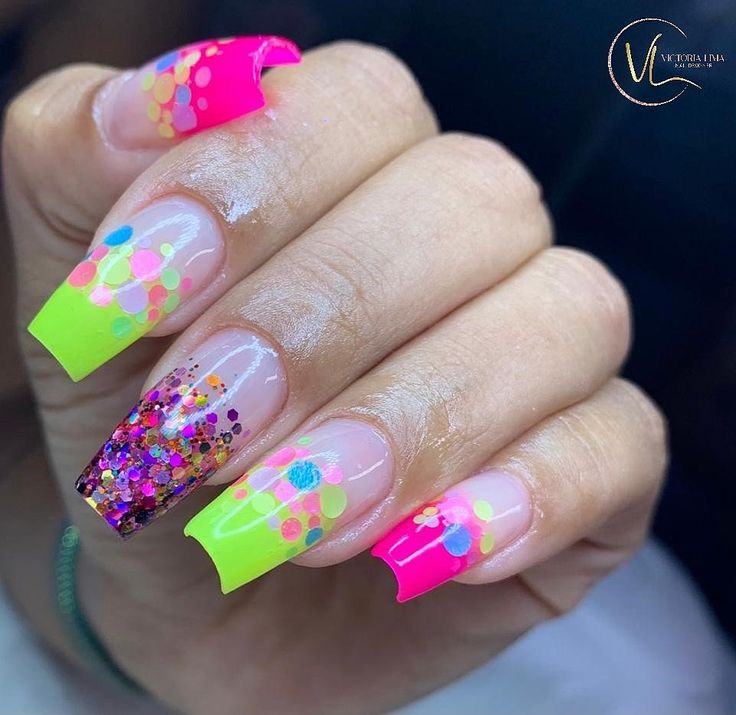 unha fluorescente