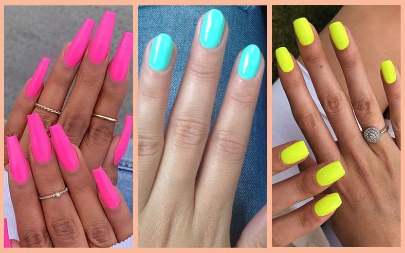 unha neon matte