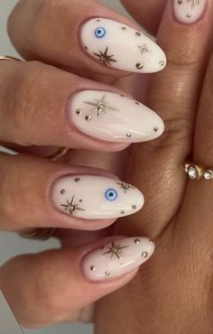 Nail art ano novo