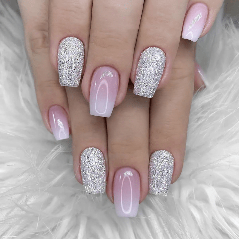 unhas cromadas