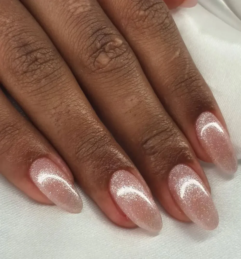 unhas elegantes réveillon
