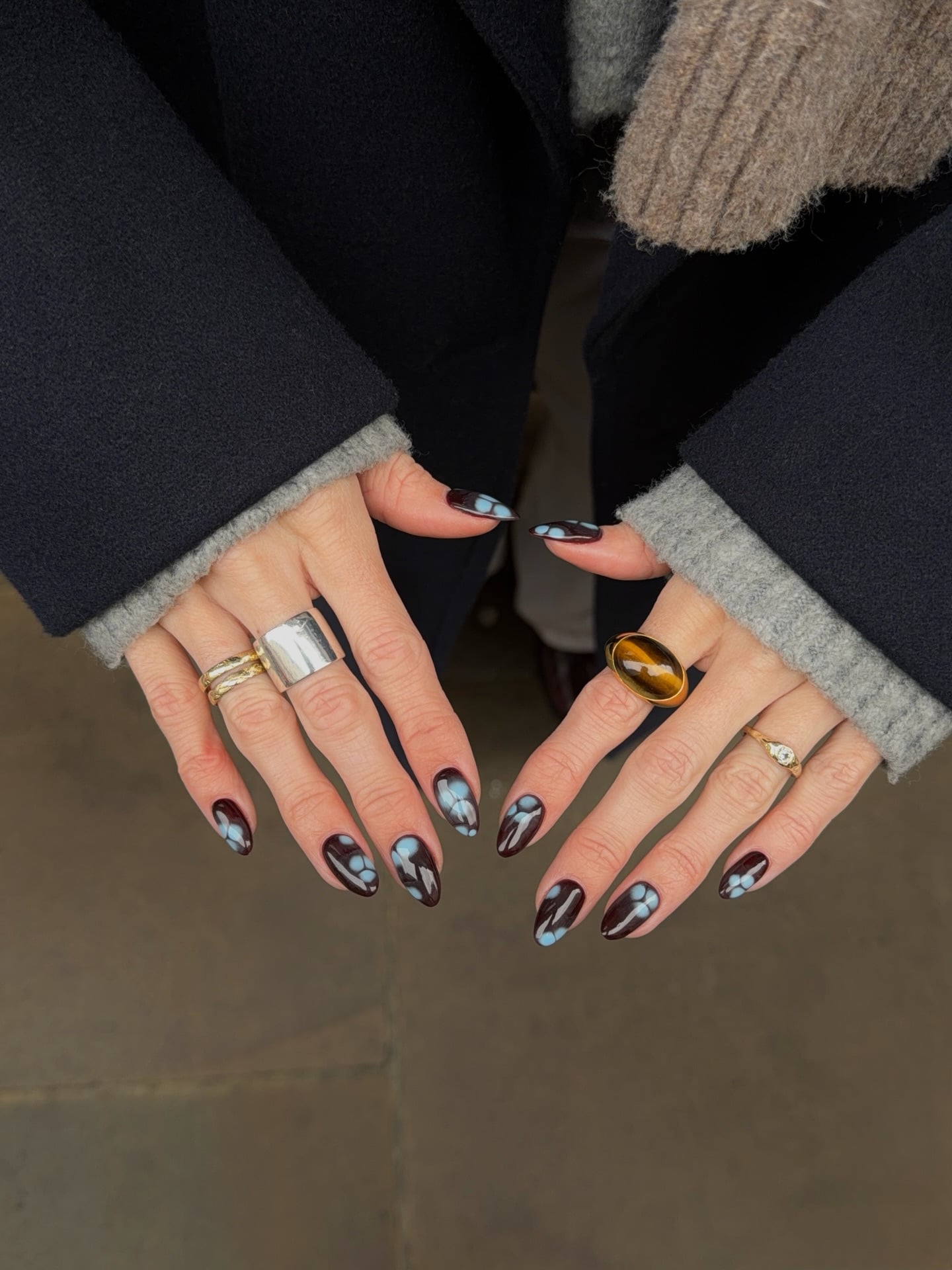 unhas elegantes inverno