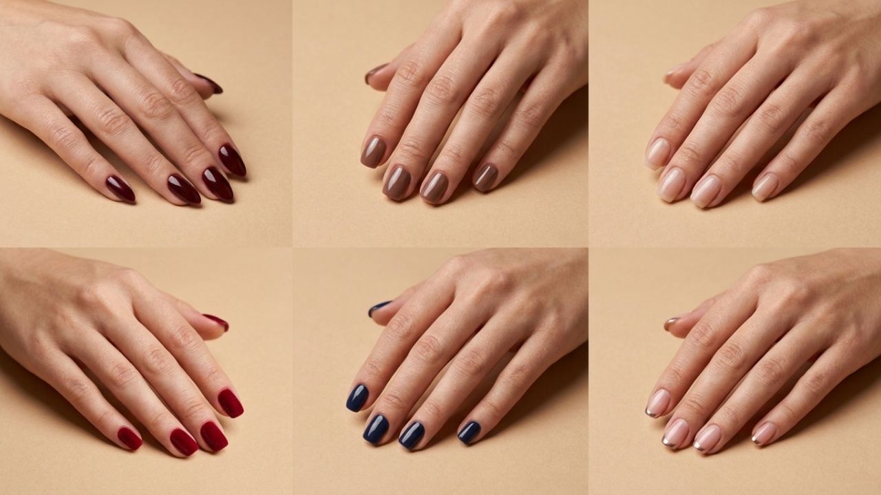 unhas amendoadas inverno
