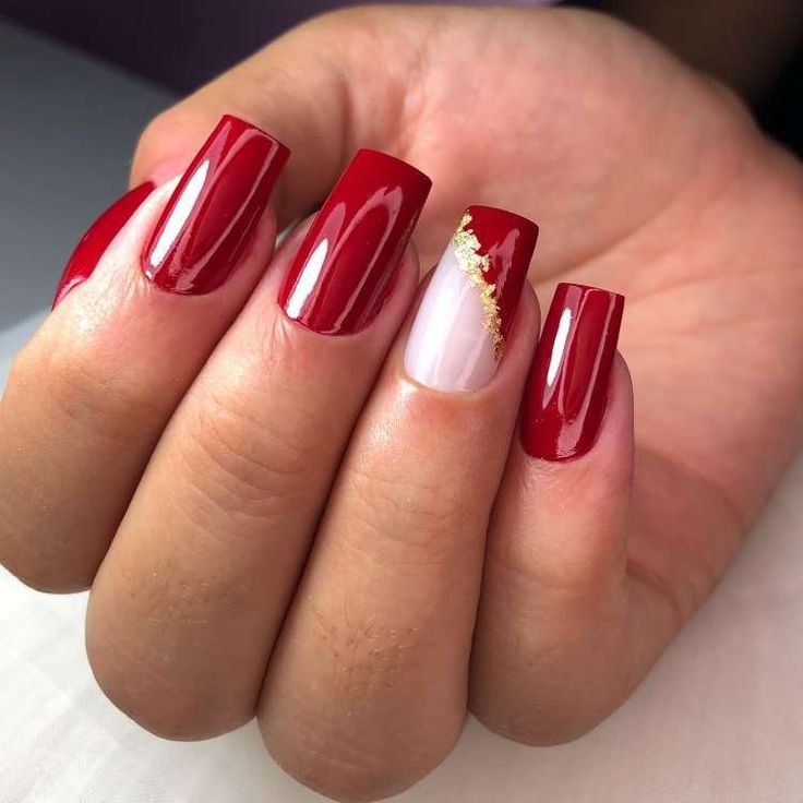 unhas vermelhas natal