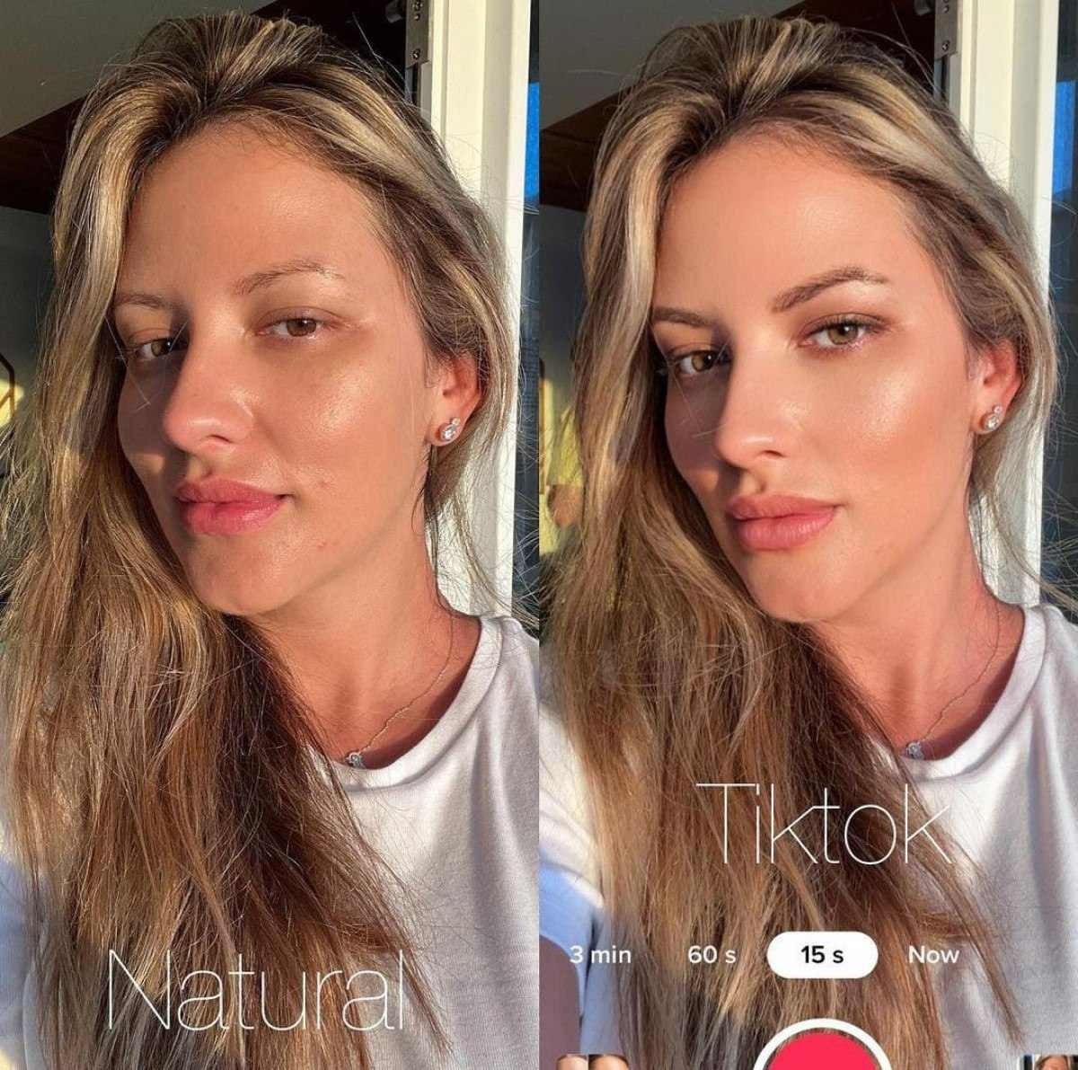 efeitos de filtros no rosto