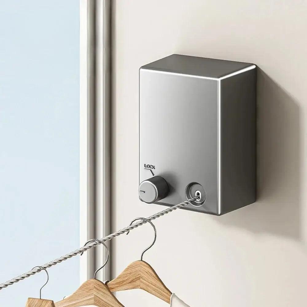 varal de aço inox para parede
