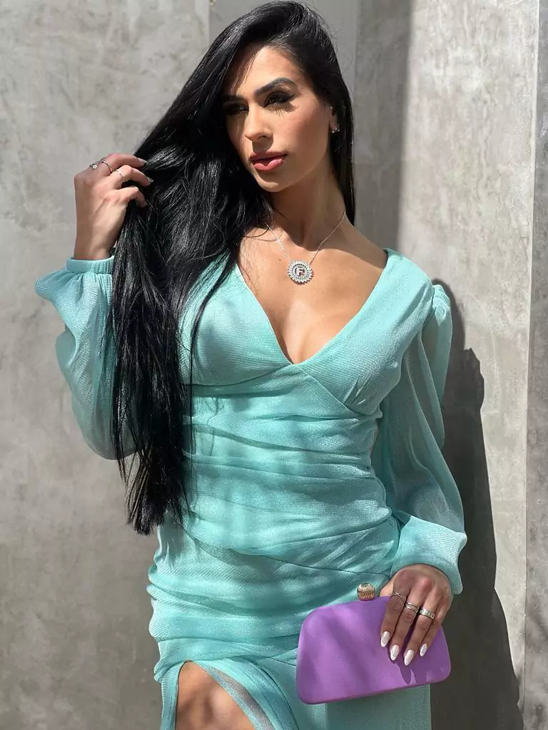 verde Tiffany cortina