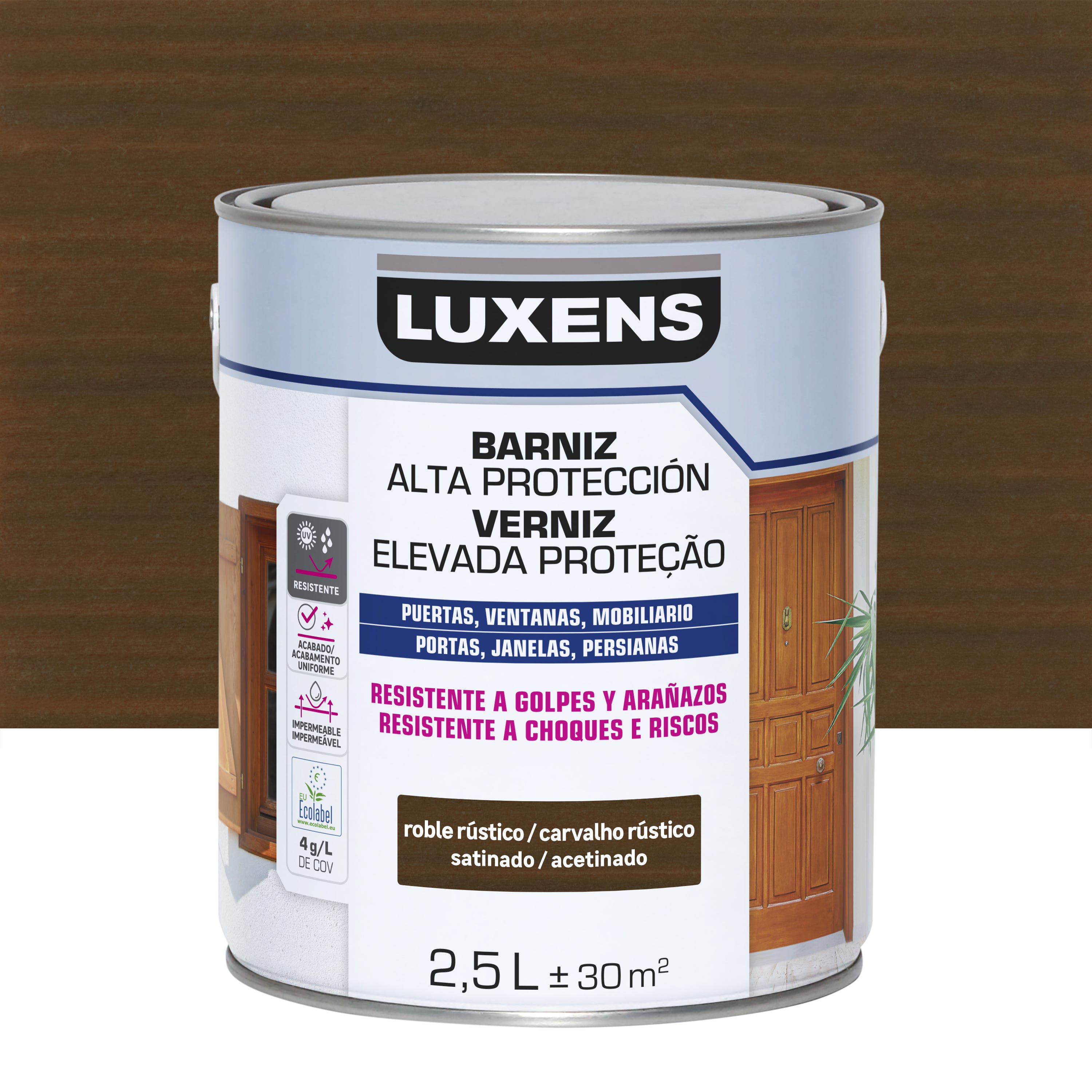 verniz escuro externo