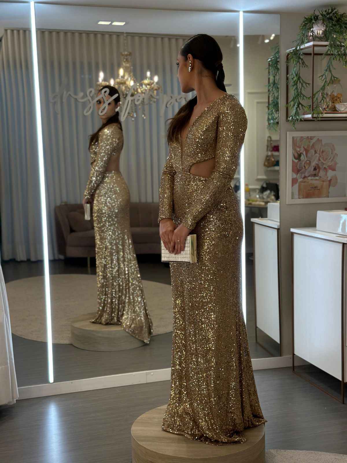 onde comprar vestido de paetê