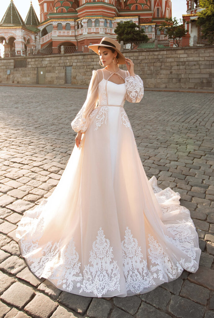 vestido de noiva elegante