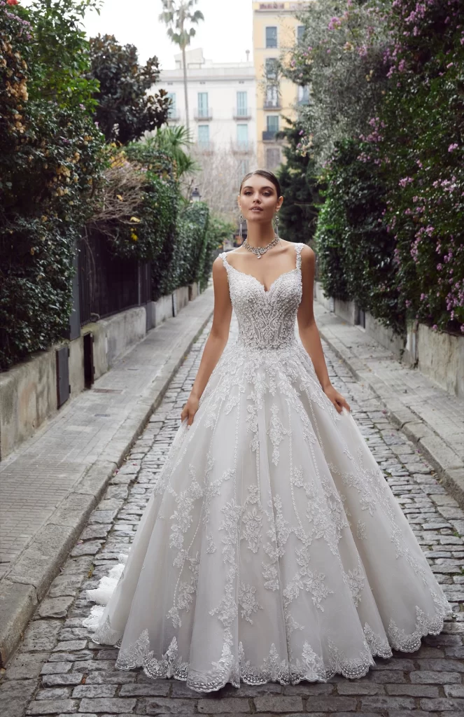 vestido de noiva com caimento perfeito