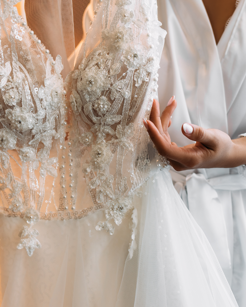 vestido de noiva elegante