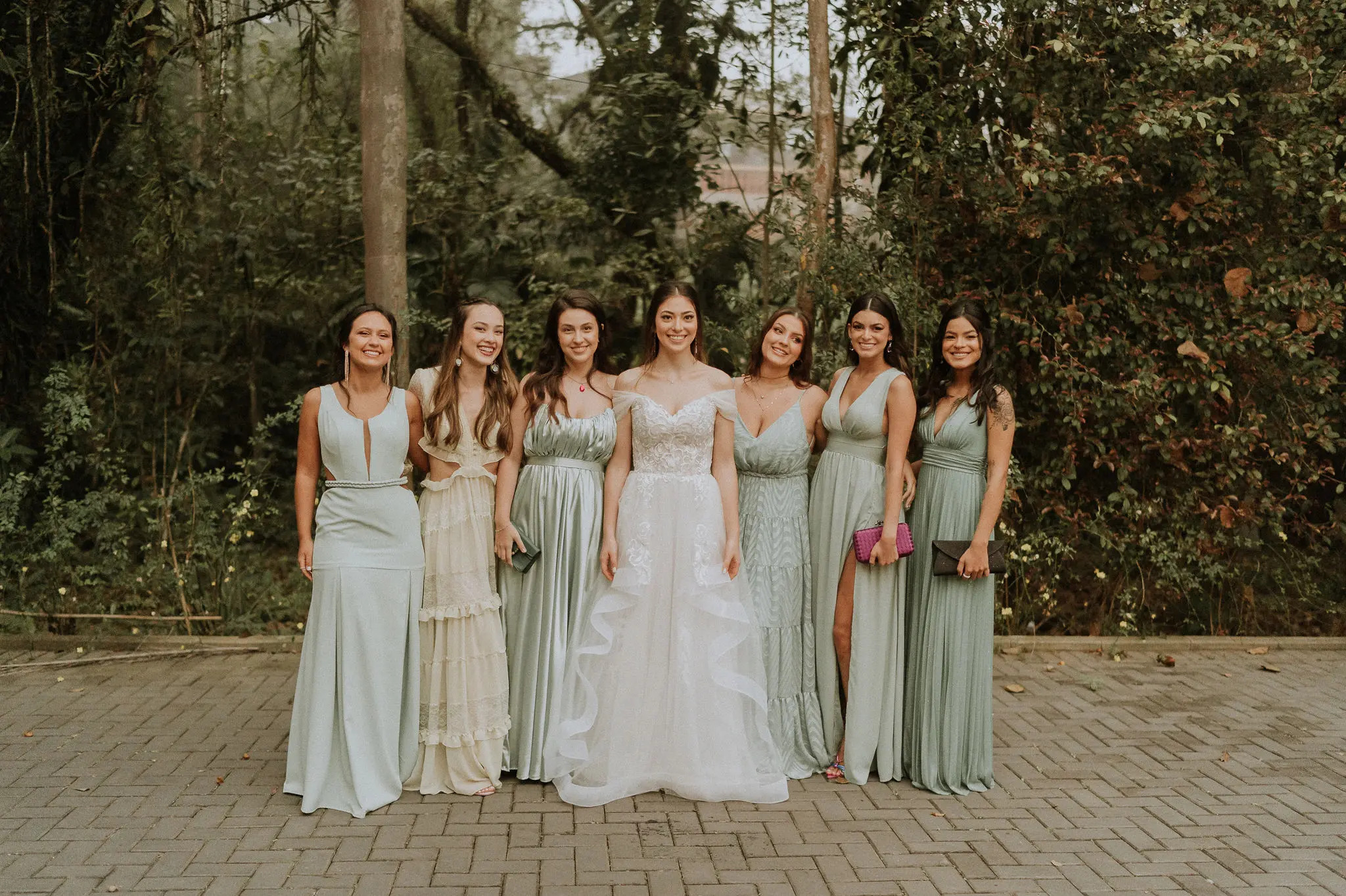 vestido de noiva leve e fluido