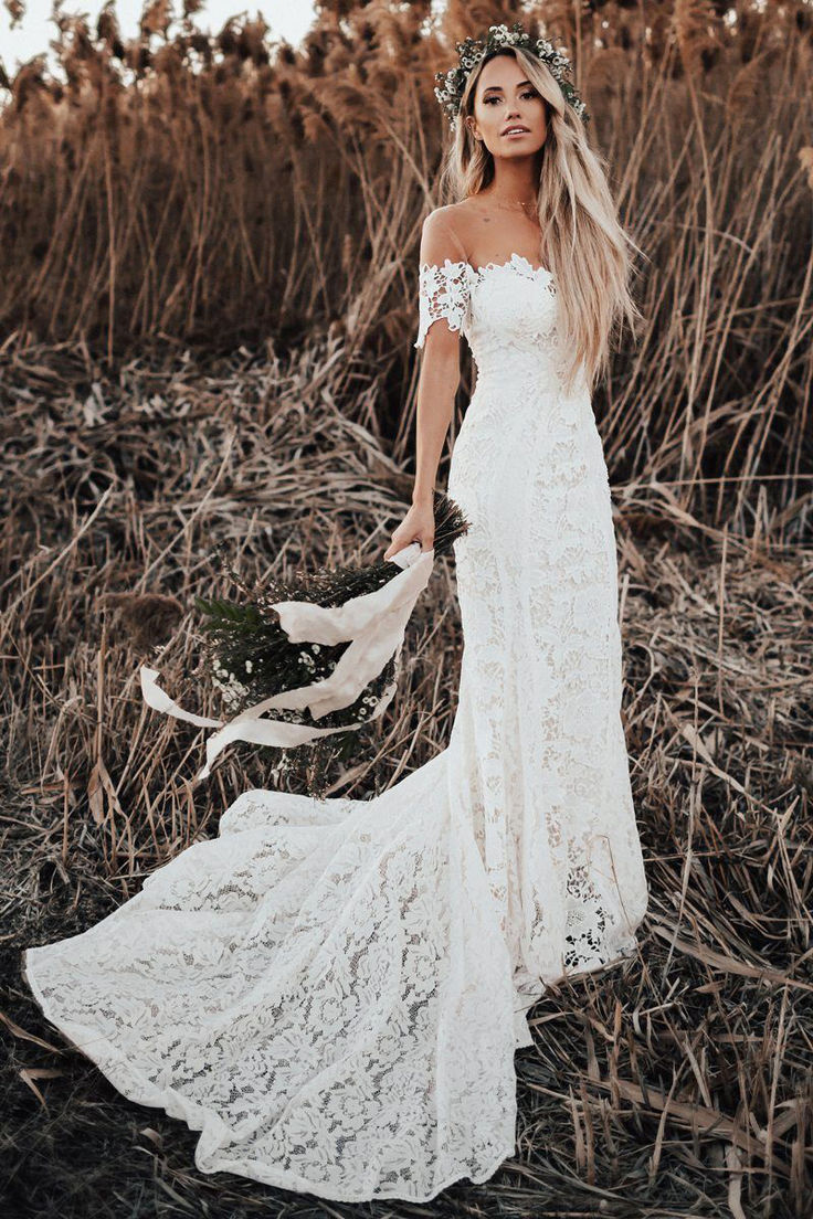 vestido de noiva para casamento ao ar livre