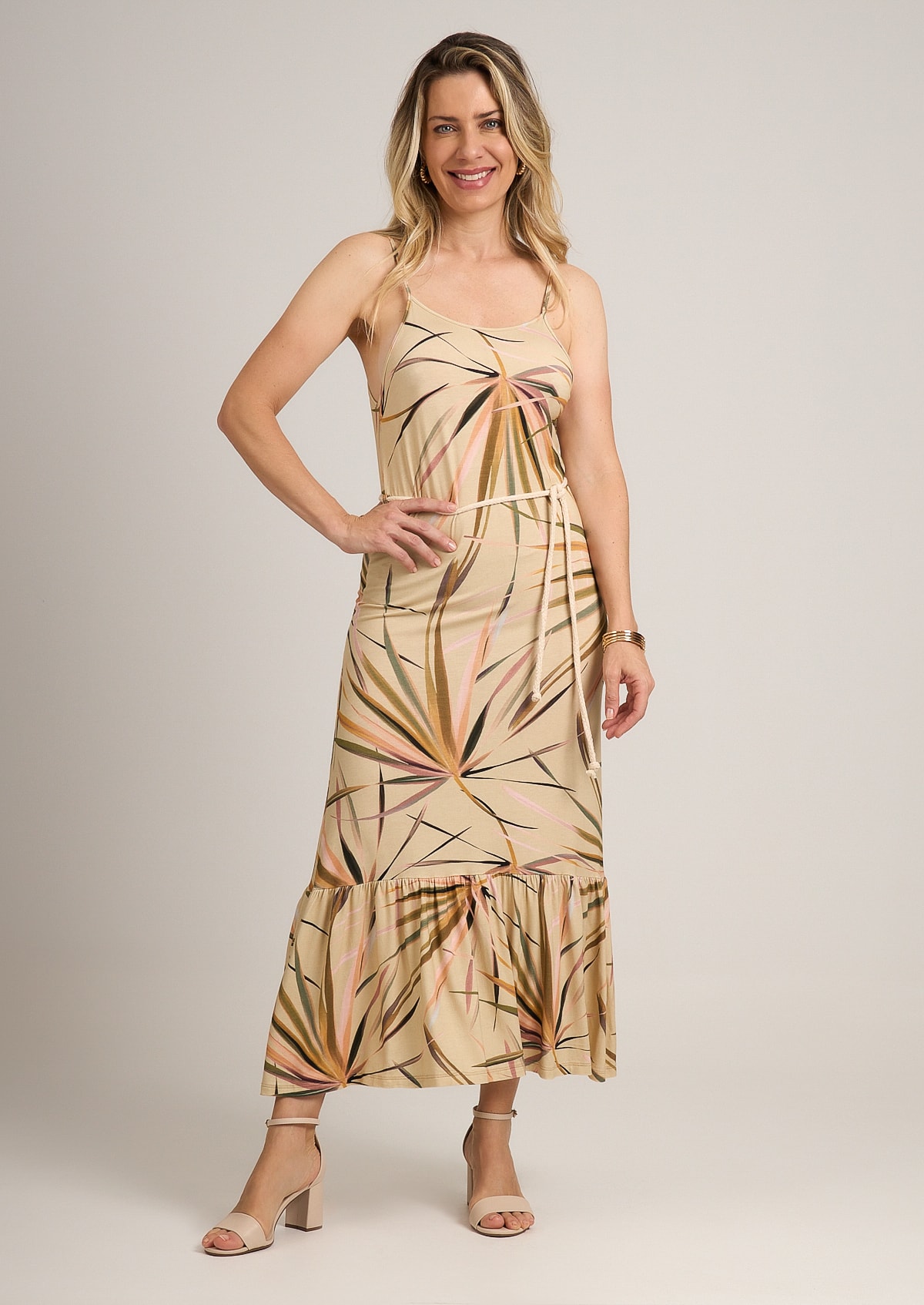 vestido transpassado midi viscolycra