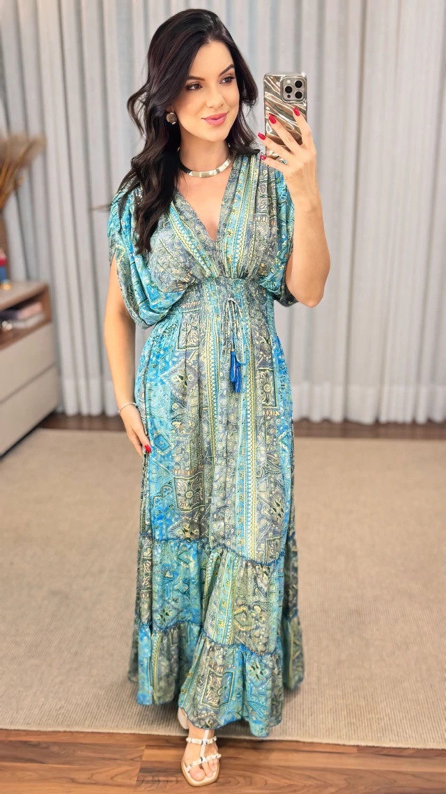 vestido típico indiano
