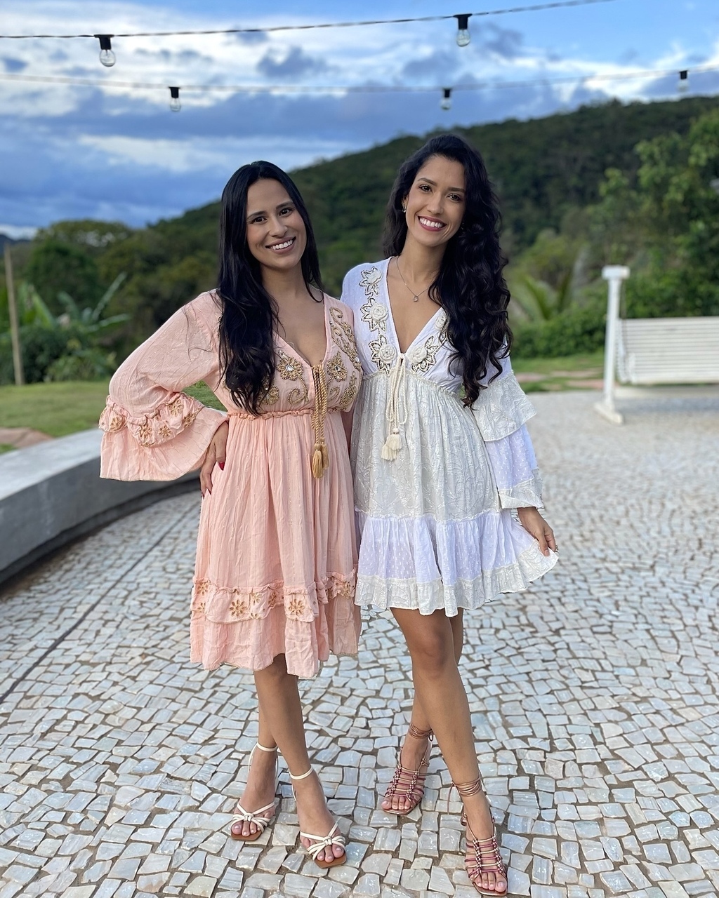 vestido étnico convidada