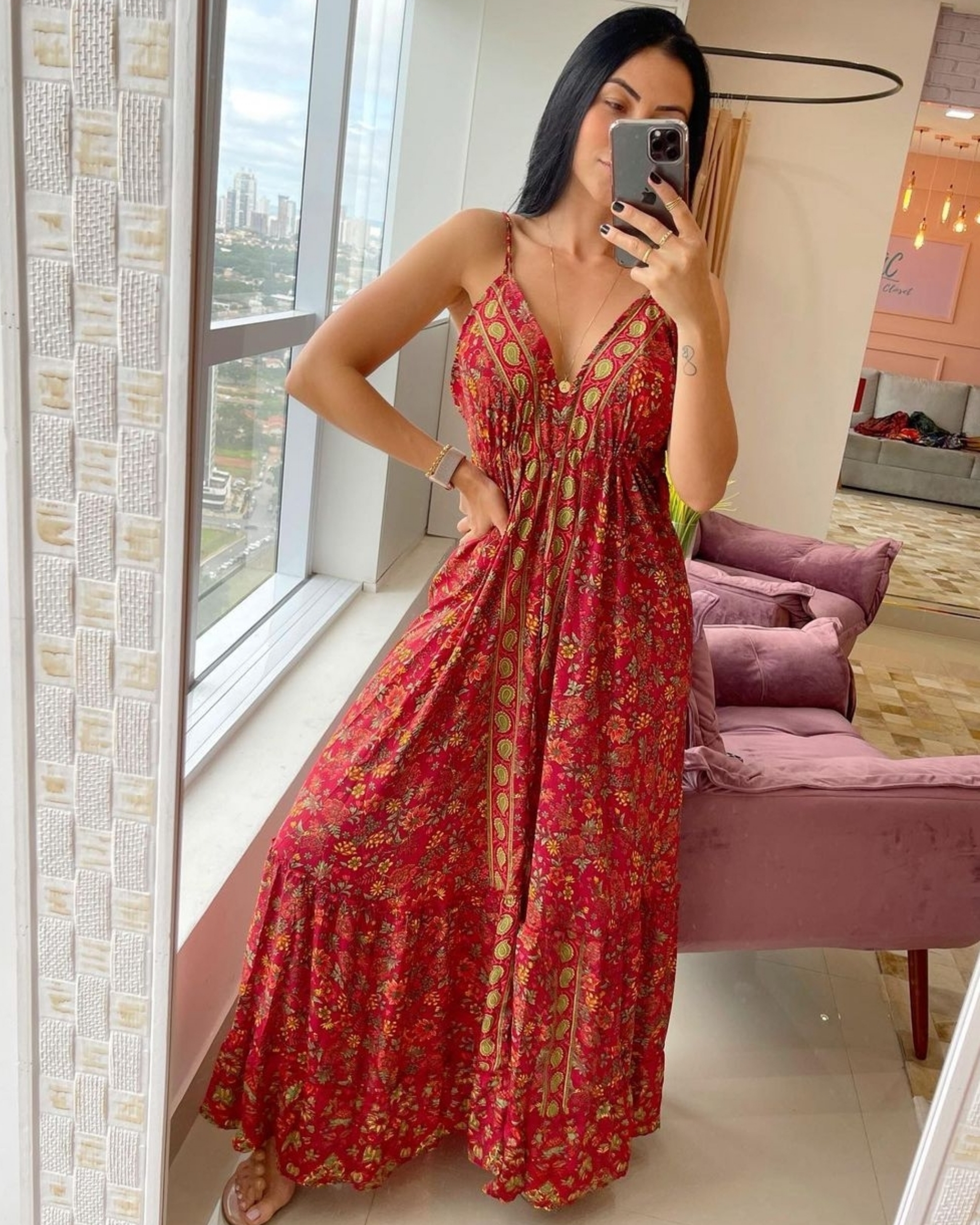 vestido indiano plus size
