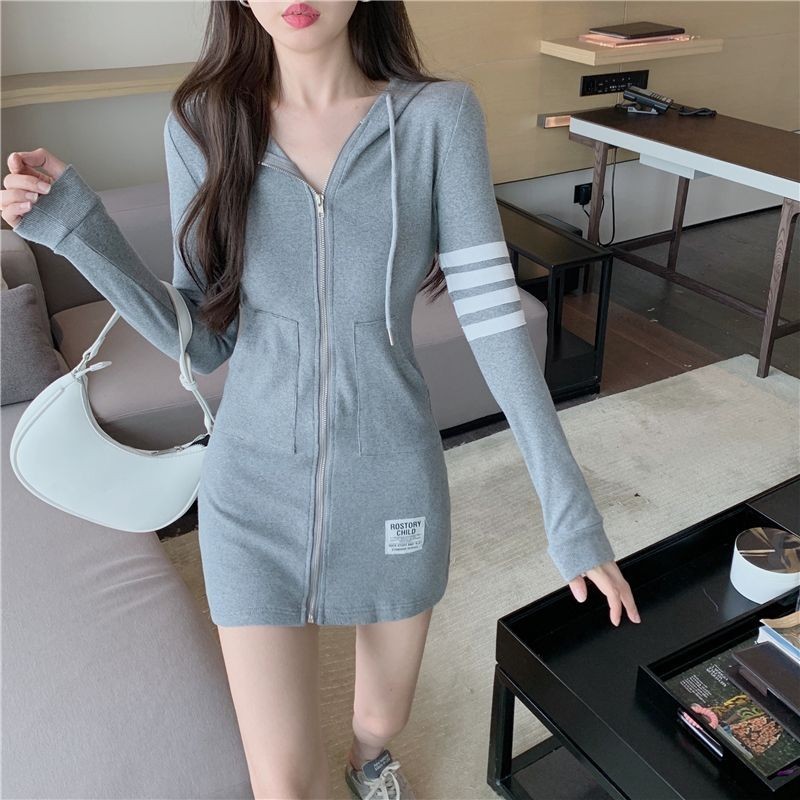 vestido de moletom feminino estiloso