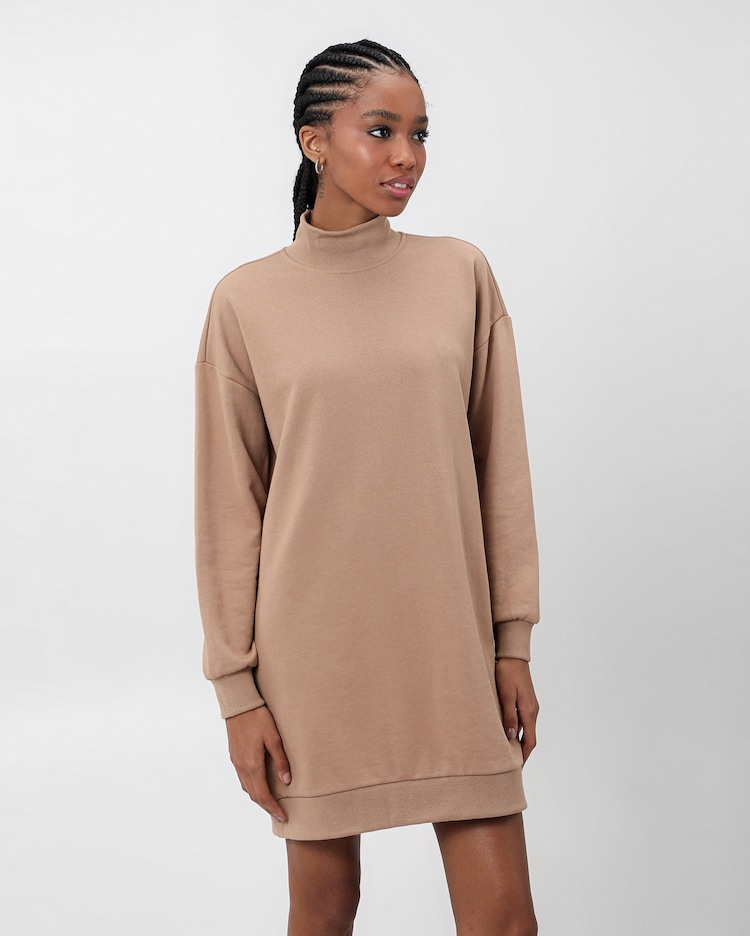vestido moletom com capuz feminino
