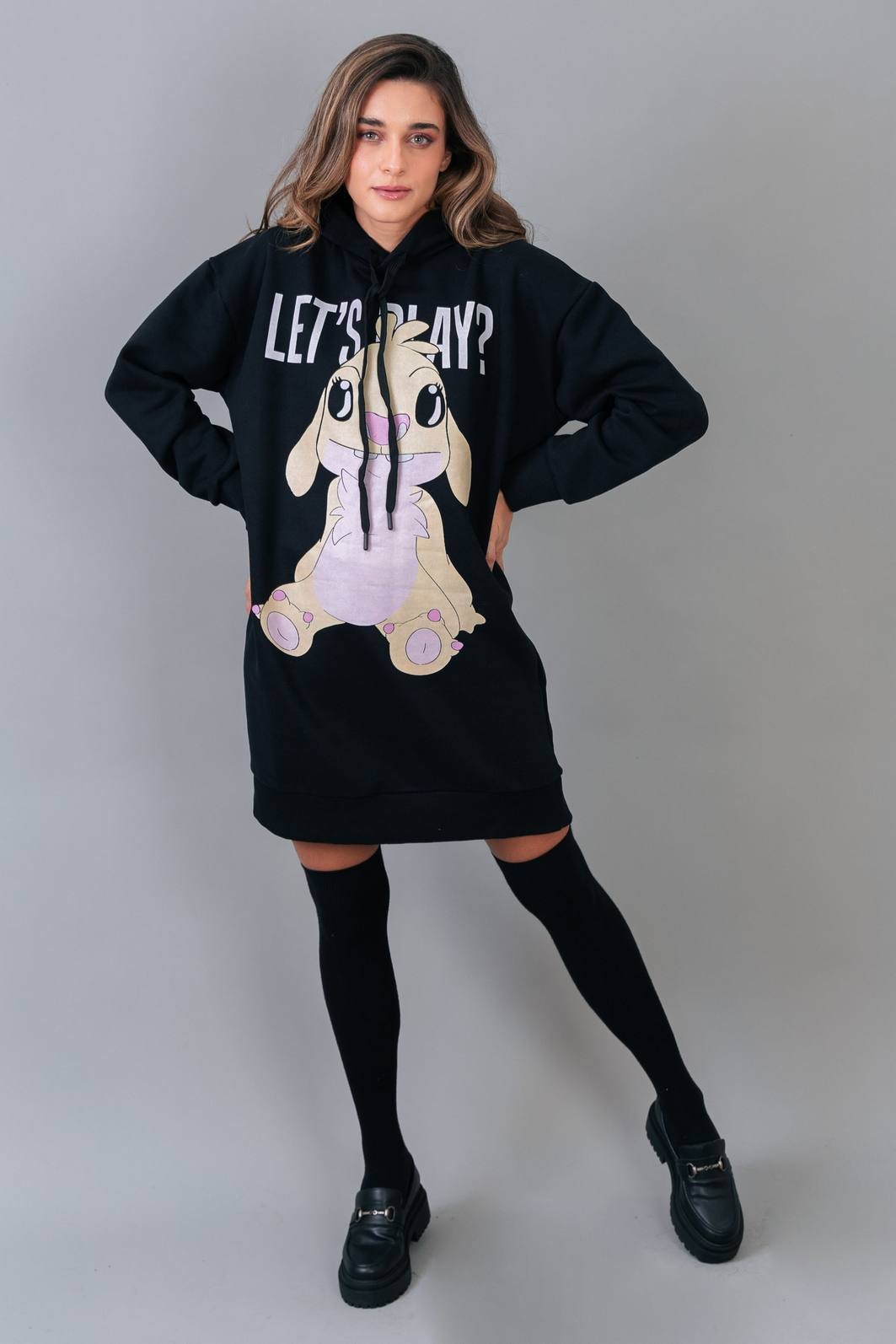 vestido de moletom feminino estiloso