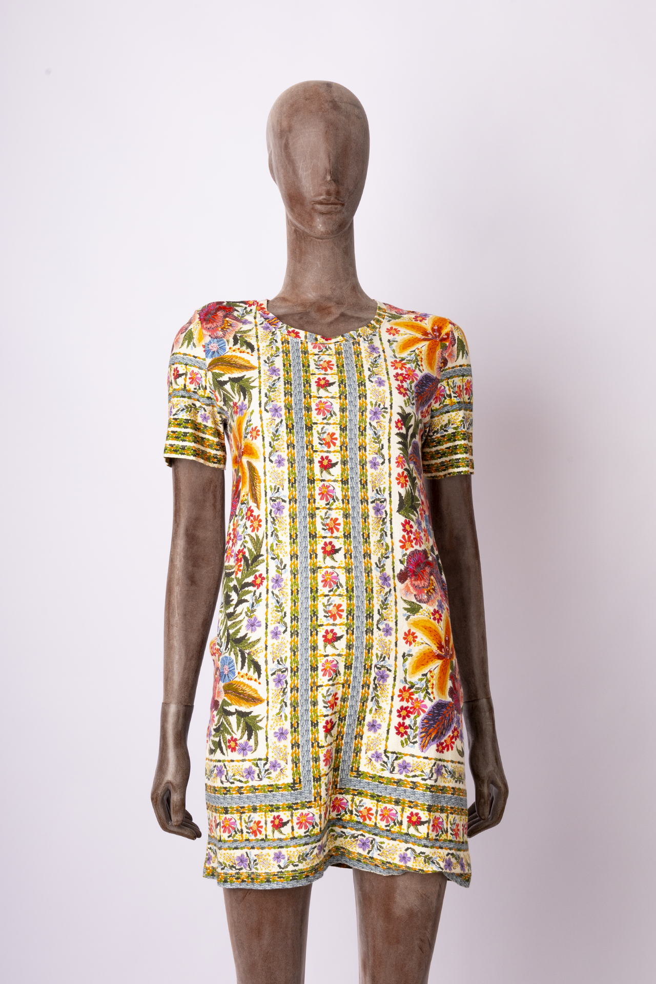 Vestido com babados