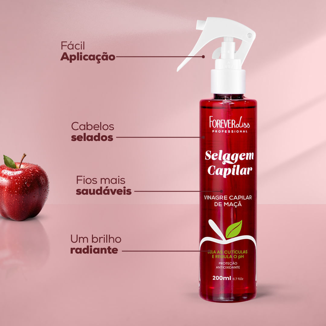 vinagre clareia cabelo