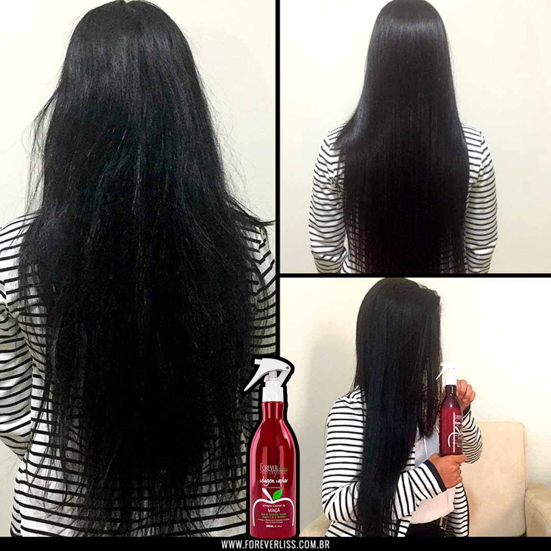 vinagre de maçã cabelo