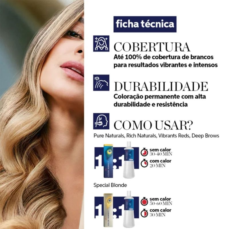 coloração permanente Wella