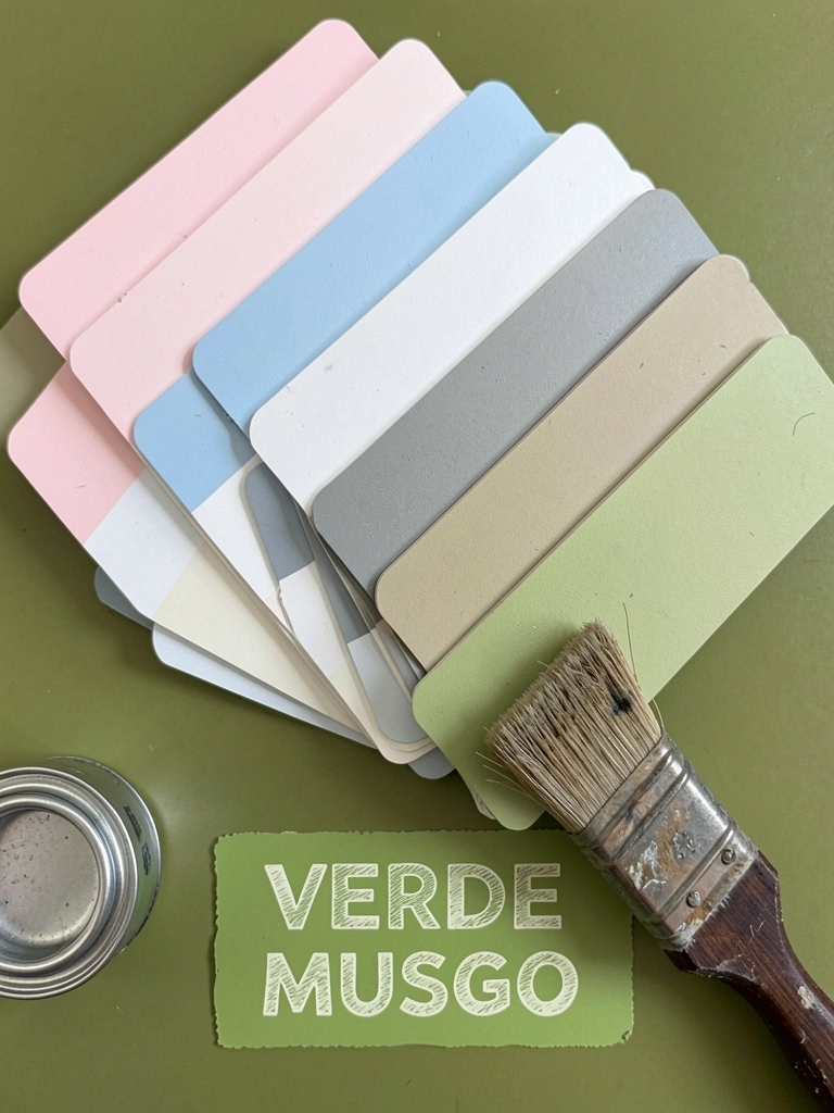 Moletom verde musgo combinado com jeans e tênis casual.